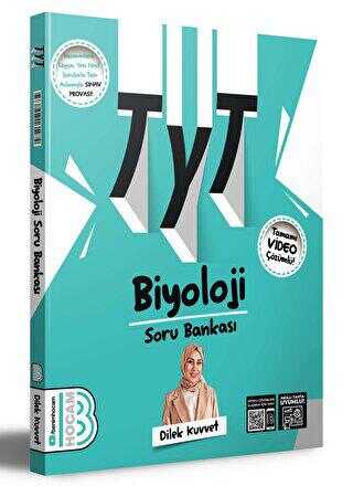 Benim Hocam Yayınları 2024 TYT Biyoloji Tamamı Çözümlü Soru Bankası