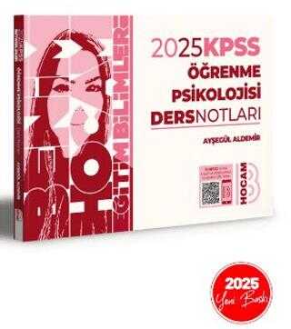 Benim Hocam Yayınları 2025 KPSS Eğitim Bilimleri Öğrenme Psikolojisi Video Ders Notları