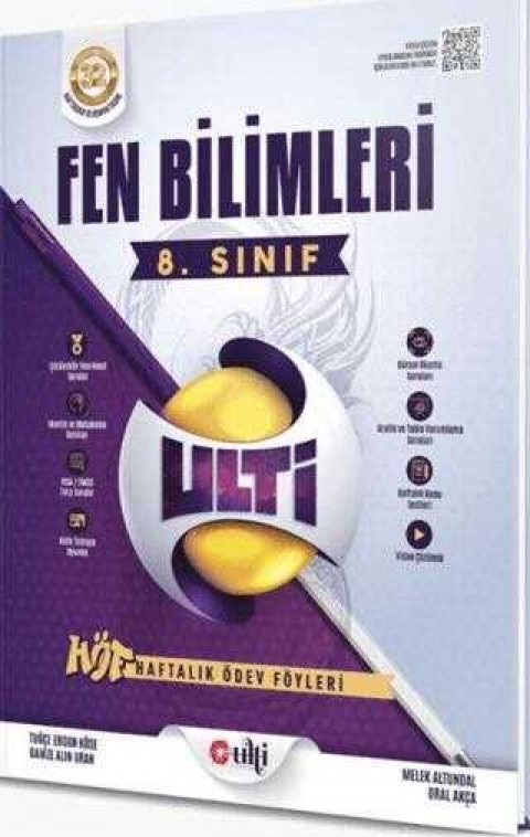 Bes Yayınları 8. Sınıf LGS Fen Bilimleri Haftalık Ödev Föyleri