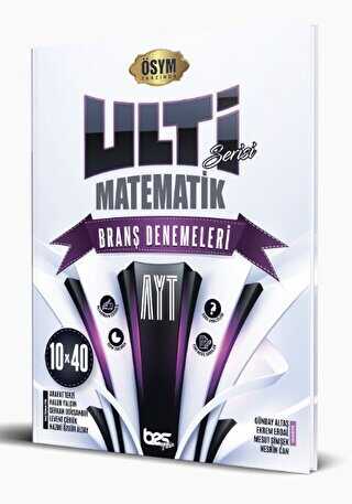 Bes Yayınları AYT Matematik Ulti Serisi Branş Denemeleri