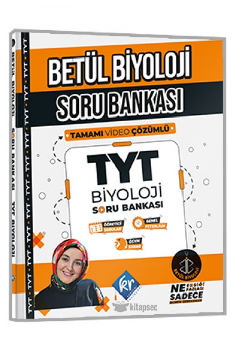 KR Akademi Betül Biyoloji TYT Biyoloji Soru Bankası