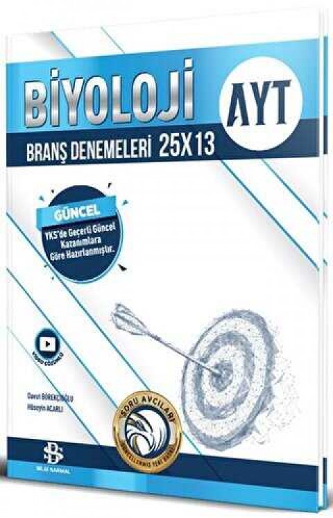 Bilgi Sarmal Yayınları Bilgi Sarmal AYT Biyoloji 25 x 13 Branş Denemeleri