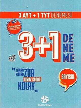 Bilgi Sarmal Yayınları TYT AYT Sayısal 3+1 Özel Deneme