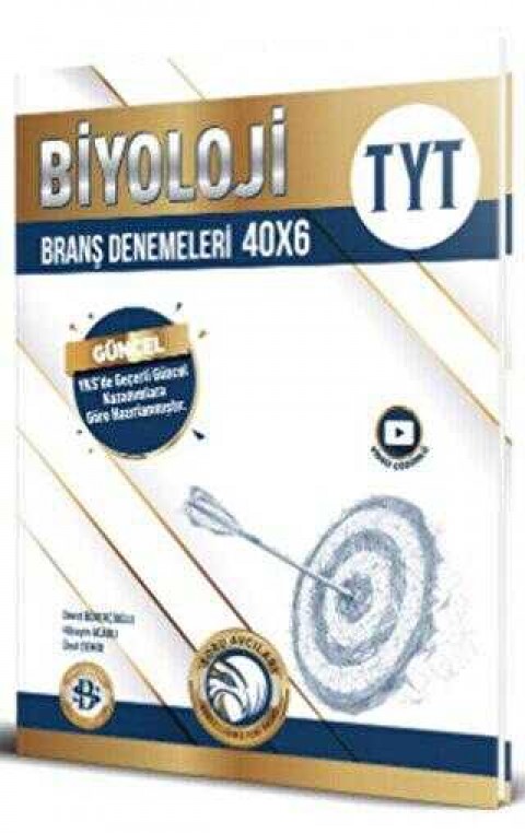 Bilgi Sarmal Yayınları TYT Biyoloji 40 x 6 Branş Denemeleri