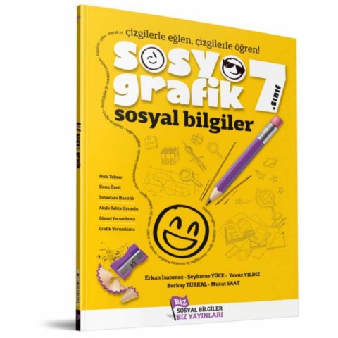 Biz Yayınları 7. Sınıf Sosyal Bilgiler Sosyografik Çizgilerle Öğrenme