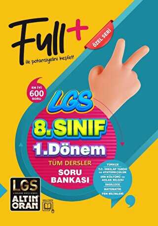 Borealis Yayıncılık Altın Oran LGS 8. Sınıf Tüm Dersler 1. Dönem Soru Bankası