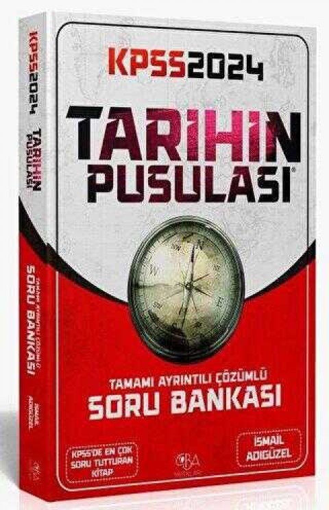 CBA Akademi 2024 KPSS Tarihin Pusulası Tamamı Çözümlü Soru Bankası