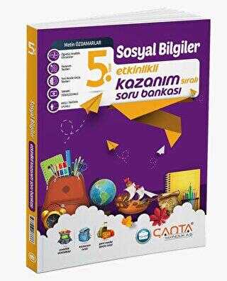 Çanta Yayınları 5. Sınıf Sosyal Bilgiler Etkinlikli Kazanım Soru Bankası