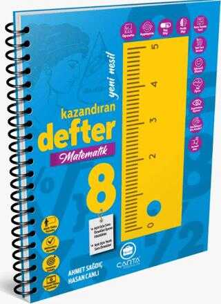 Çanta Yayınları 8. Sınıf Matematik Okula Yardımcı Kazandıran Defter