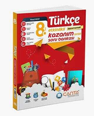 Çanta Yayınları 8. Sınıf Türkçe Etkinlikli Kazanım Soru Bankası