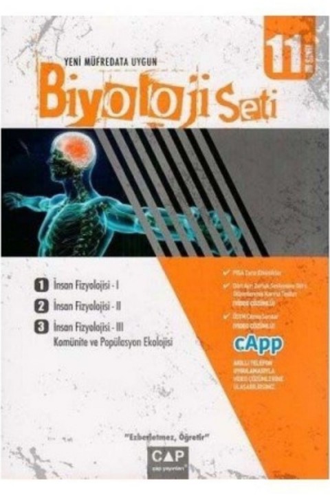 Çap Yayınları 11. Sınıf Anadolu Lisesi Biyoloji Seti