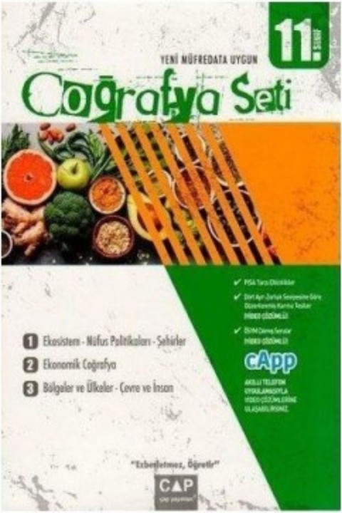Çap Yayınları 11. Sınıf Coğrafya Seti