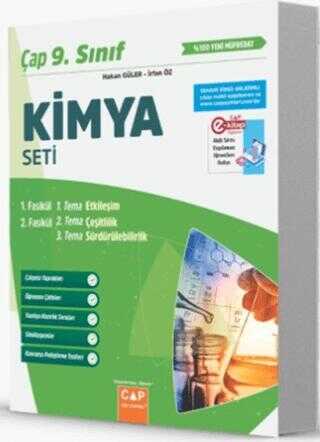 Çap Yayınları 9. Sınıf Kimya Seti