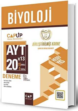 Çap Yayınları AYT Biyoloji 20 X 13 Up Deneme