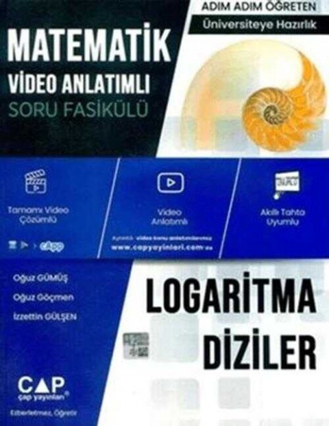 Çap Yayınları Matematik Logaritma Diziler Konu Anlatımlı Soru Bankası