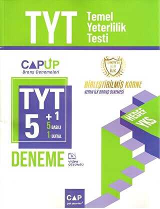 Çap Yayınları TYT 5 li Deneme Sınavı