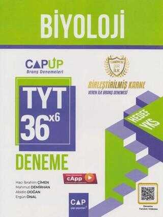 Çap Yayınları TYT Biyoloji 30 x 6 Up Deneme