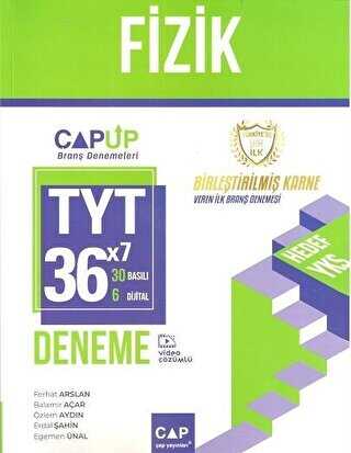 Çap Yayınları TYT Fizik 30X6 Up Deneme