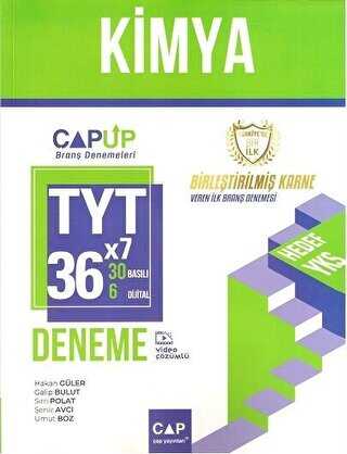 Çap Yayınları TYT Kimya 30X6 Up Deneme