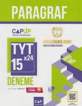 Çap Yayınları TYT Paragraf 15 x 24 Branş Denemesi