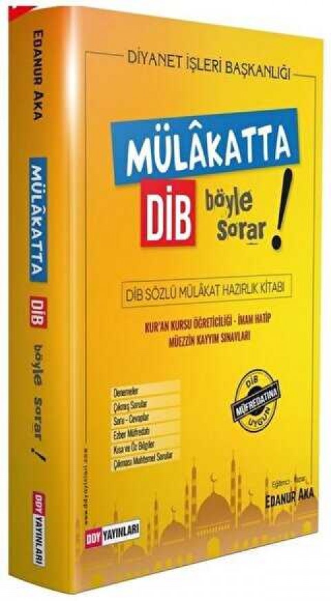 DDY Yayınları Mülakatta DİB Böyle Sorar!