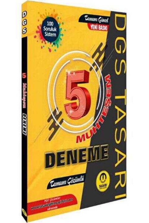 DGS 5 Muhteşem Çözümlü Deneme