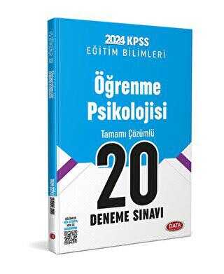 Data Yayınları KPSS Eğitim Bilimleri Öğrenme Psikolojisi 20 Deneme Sınavı