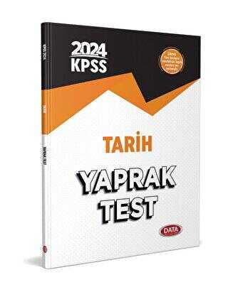 Data Yayınları KPSS Tarih Yaprak Test