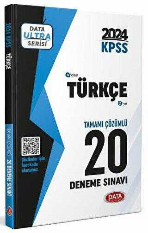 Data Yayınları KPSS Türkçe 20 Deneme Sınavı