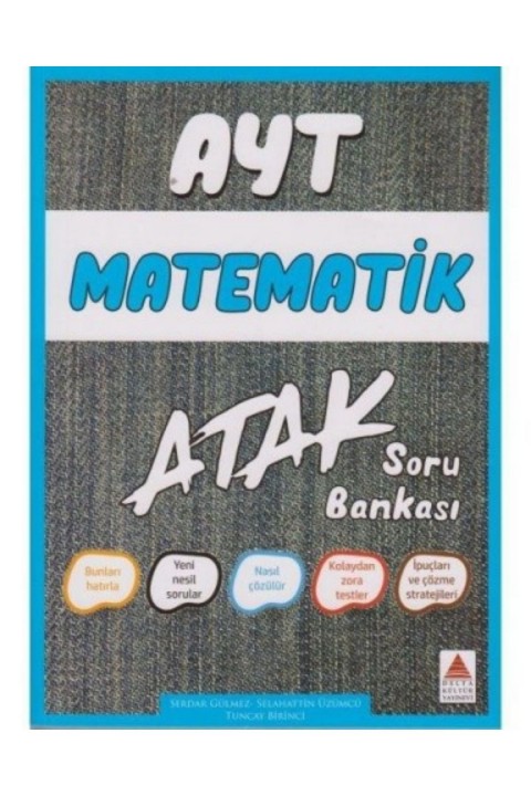 Delta Kültür Yayınevi AYT Matematik Atak Soru Bankası