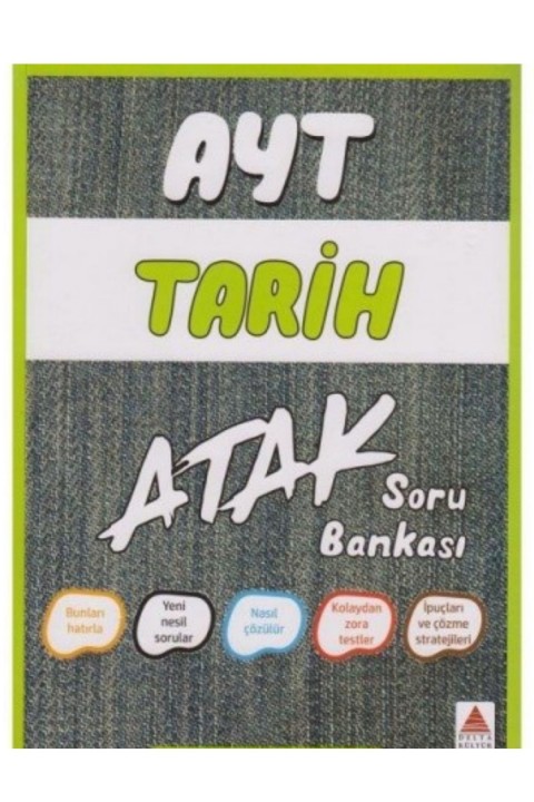 Delta Kültür Yayınevi AYT Tarih Atak Soru Bankası