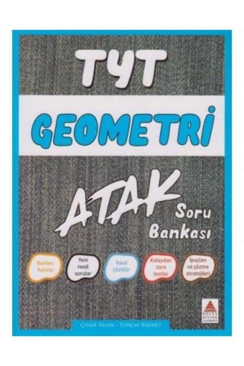 Delta Kültür Yayınevi TYT Geometri Atak Soru Bankası