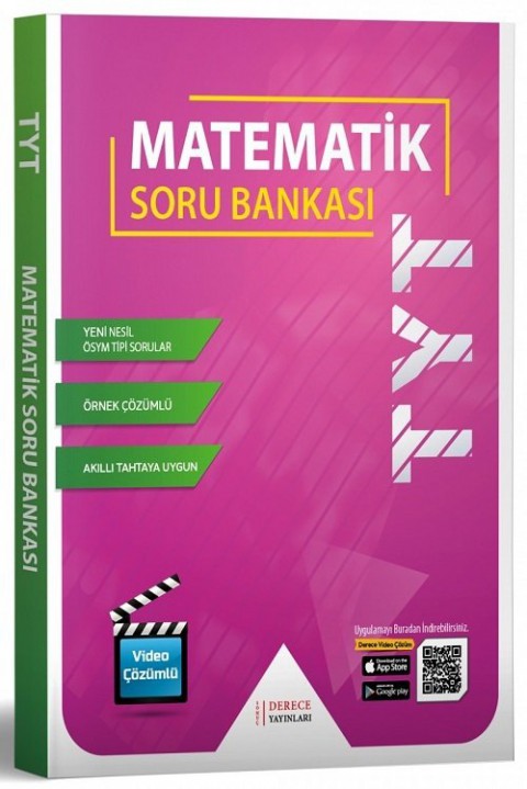 Derece Yayınları YKS TYT Matematik Soru Bankası