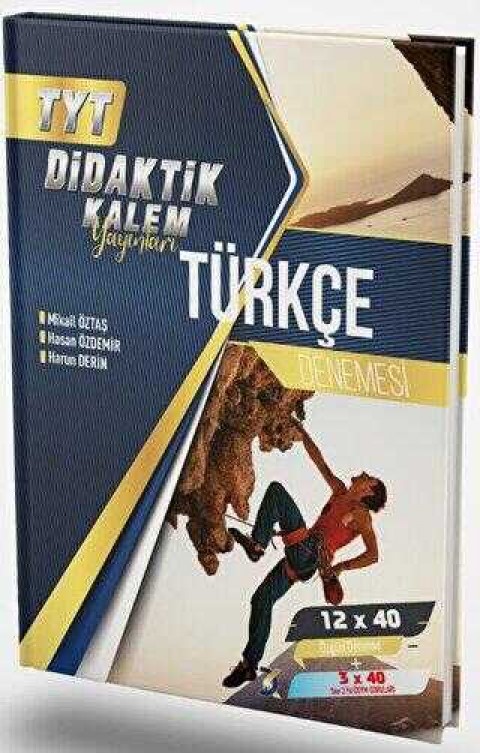 Didaktik Kalem Yayınları TYT Türkçe 12 x 40 Denemesi