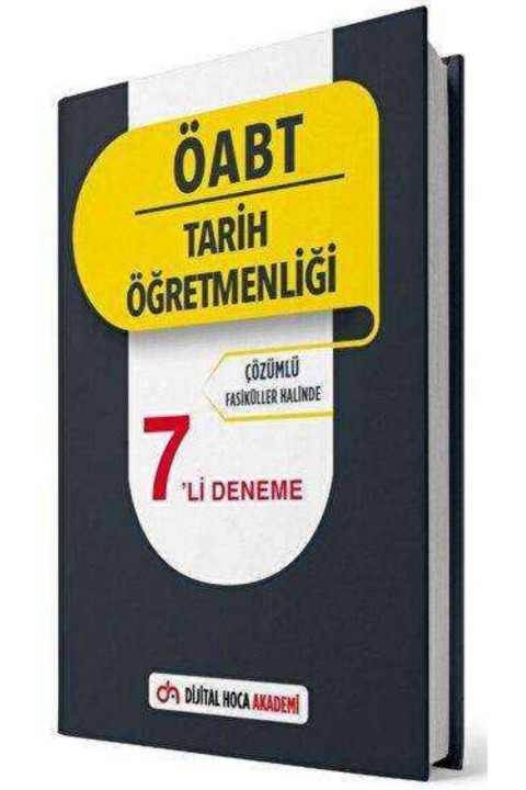 Dijital Hoca 2022 ÖABT Tarih Öğretmenliği Çözümlü 7’li Deneme