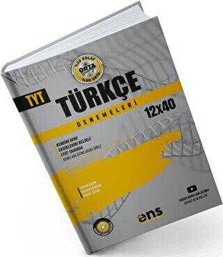 ENS Yayınları ENS Yayınları TYT Türkçe 12 x 40 Denemeleri