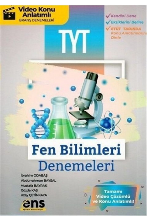 ENS Yayınları TYT Fen Bilimleri 12 Deneme