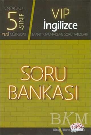 Editör Yayınevi 5. Sınıf VIP İngilizce Soru Bankası