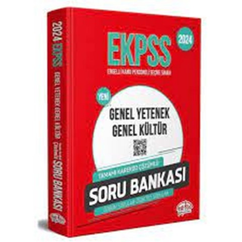 Editör Yayınları EKPSS Genel Kültür Genel Yetenek Soru Bankası