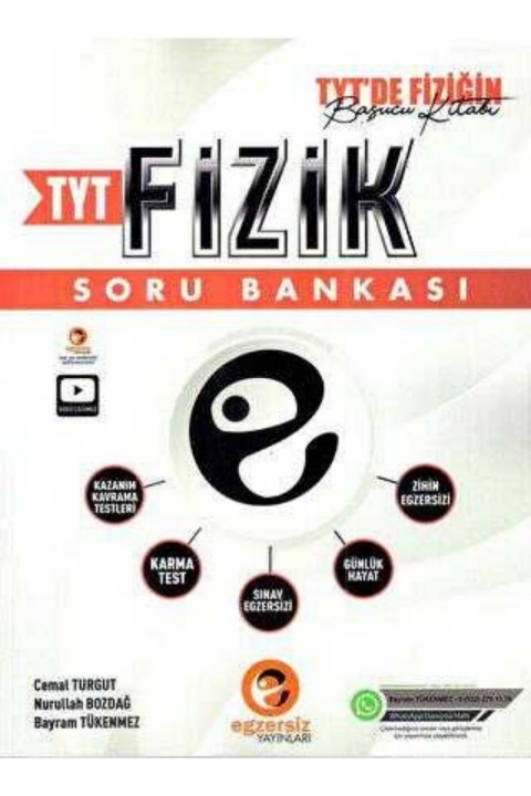 Egzersiz Yayıncılık Egzersiz Yayınları TYT Fizik Soru Bankası