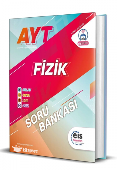 Eis Yayınları AYT Fizik KOZ Serisi Soru Bankası