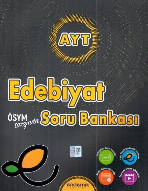 Endemik Yayınları AYT Edebiyat Soru Bankası