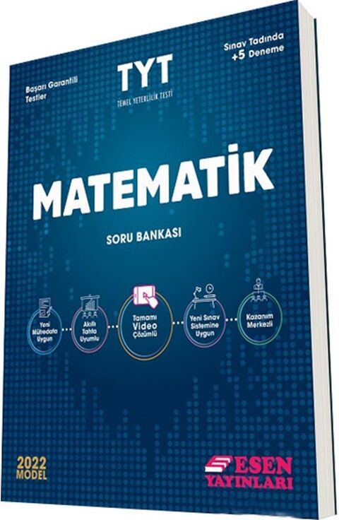 Esen Yayınları 2022 TYT Matematik Soru Bankası