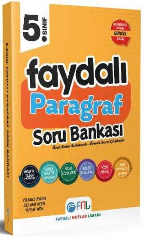 FNL Yayınları 5. Sınıf Faydalı Paragraf Soru Bankası