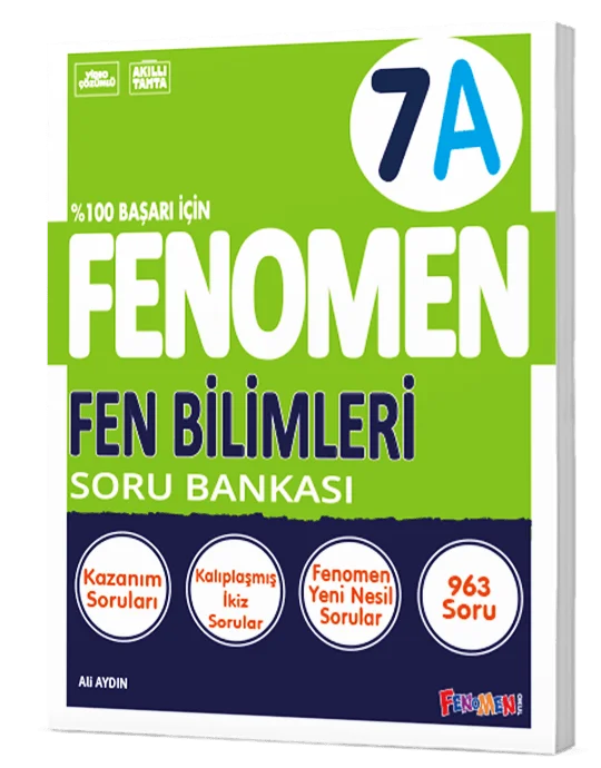 Fenomen Yayıncılık 7 Fen Bilimleri A Soru Bankası
