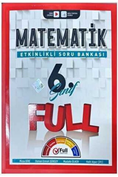 Full Matematik Yayınları 6. Sınıf Matematik Etkinlikli Soru Bankası