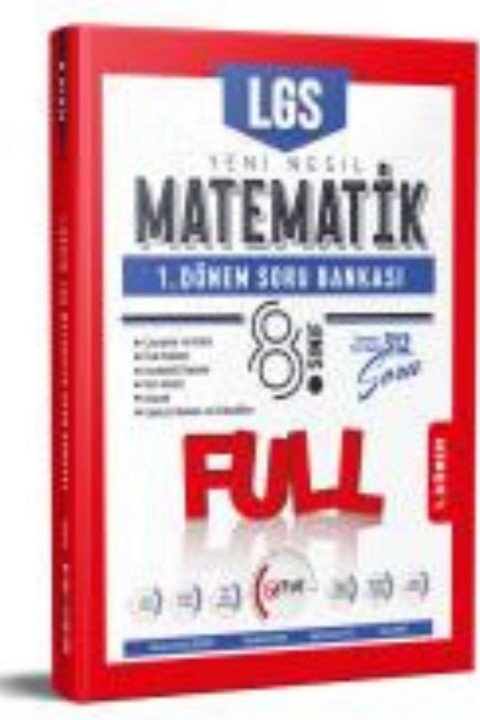 Full Matematik Yayınları LGS 8. Sınıf Matematik 1. Dönem Soru Bankası