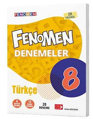 Gama Yayınları 8. Sınıf LGS 1. Dönem Türkçe Fenomen 20`li Deneme
