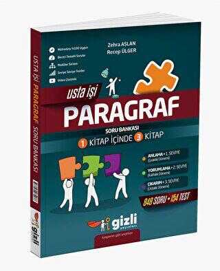 Gizli Yayınları 7. ve 8. Sınıflar İçin Usta İşi Paragraf