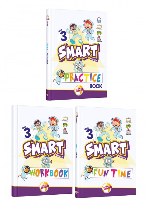 Grade 3 Smart English Practice Book - Workbook -Fun Time Pack